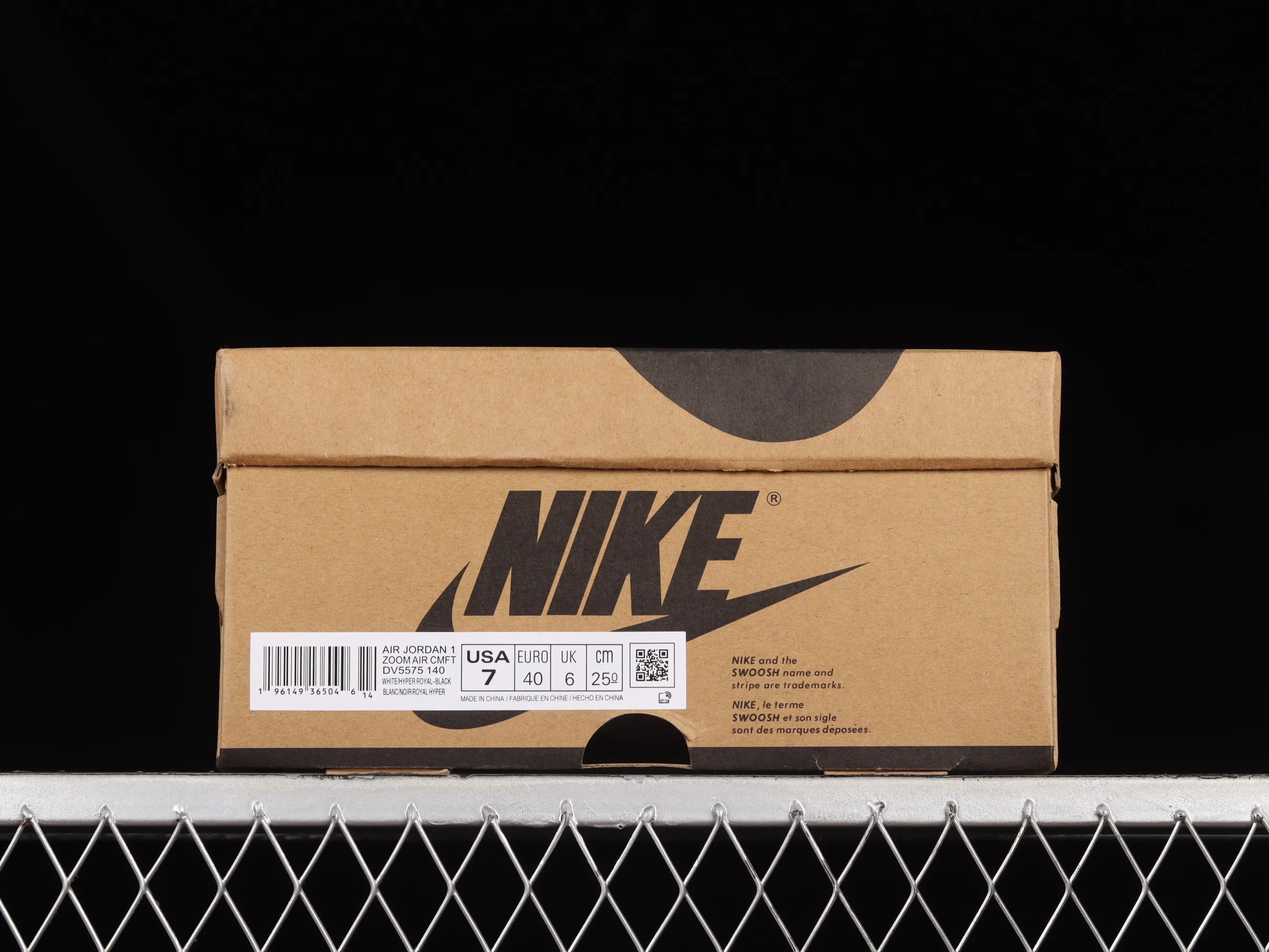 All categories Air Jordan Jordan series basketball shoes Air Jordan 1 High Air Jordan 1 Zoom CMFT "25 Years In China" AJ1 Joe 1 commemorative high-top basketball shoes DV5575-140